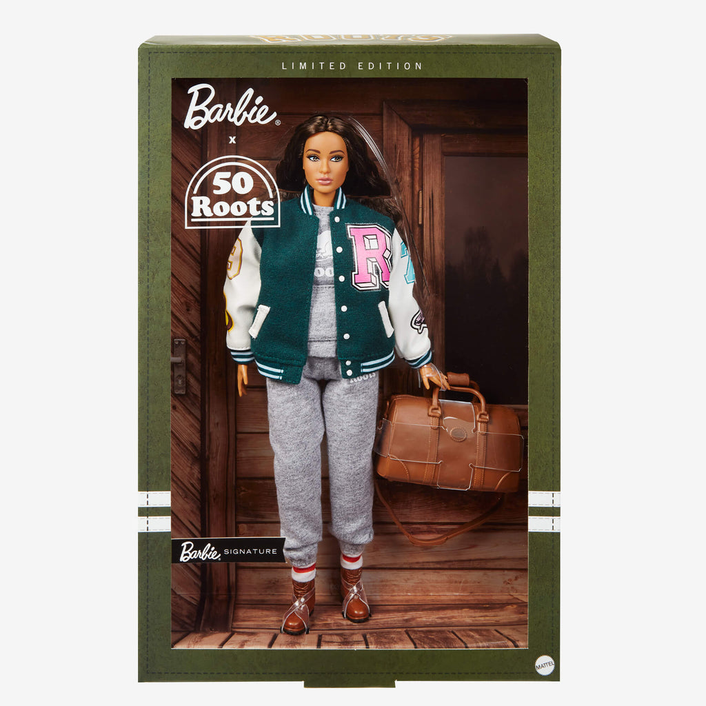 Roots 50th Anniversary Barbie Doll