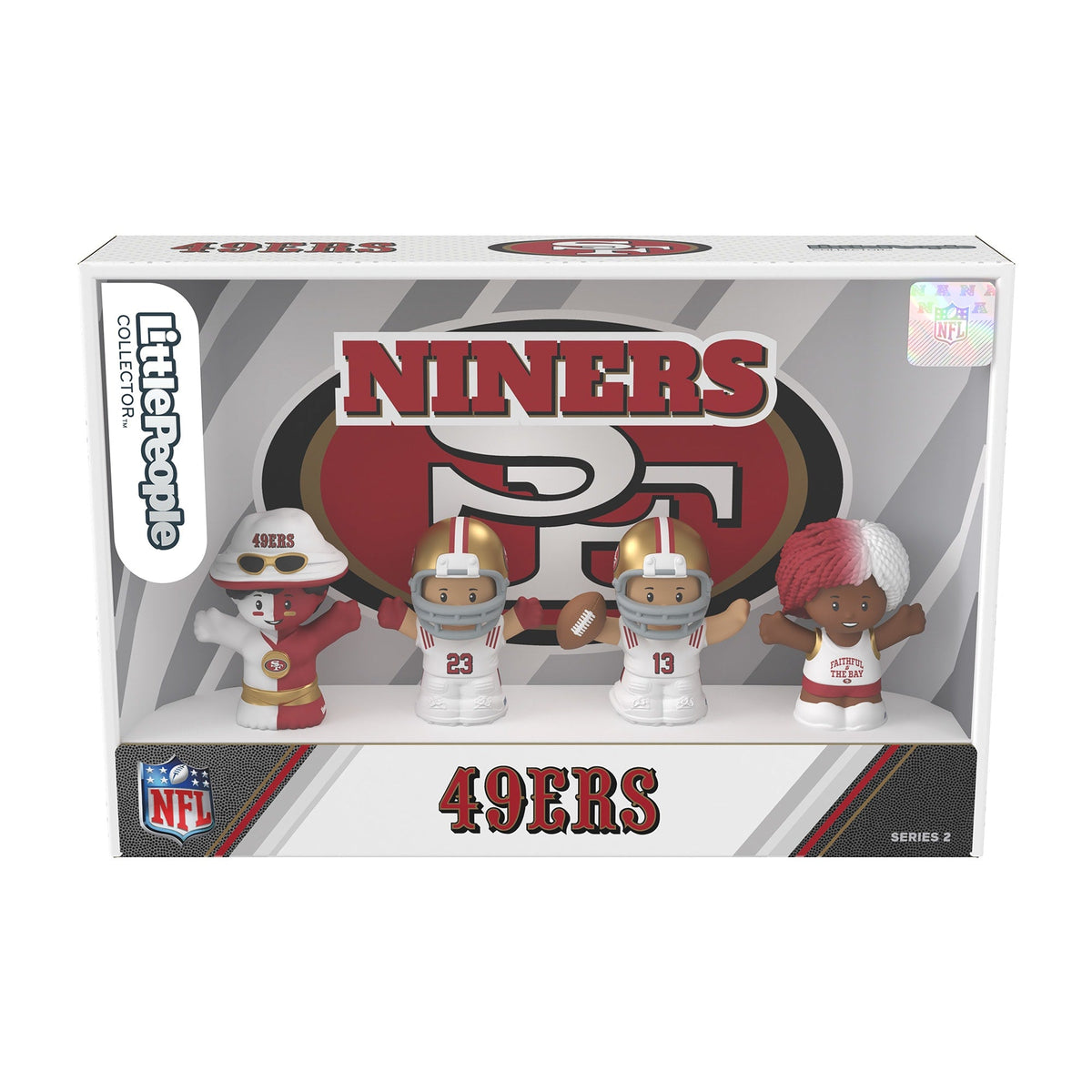 Little People Collector San Francisco 49ers Alternate Jersey Figure Set