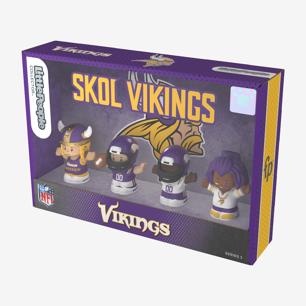 Little People Collector x NFL Minnesota Vikings Set