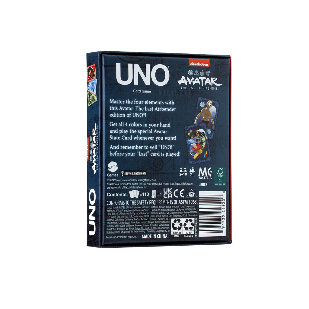 UNO FANDOM Avatar: The Last Airbender