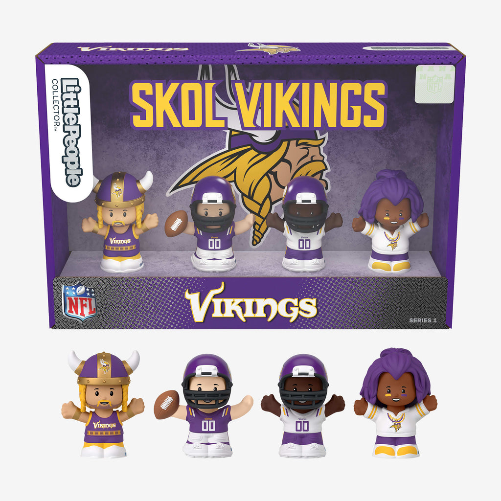 Little People Collector x NFL Minnesota Vikings Set