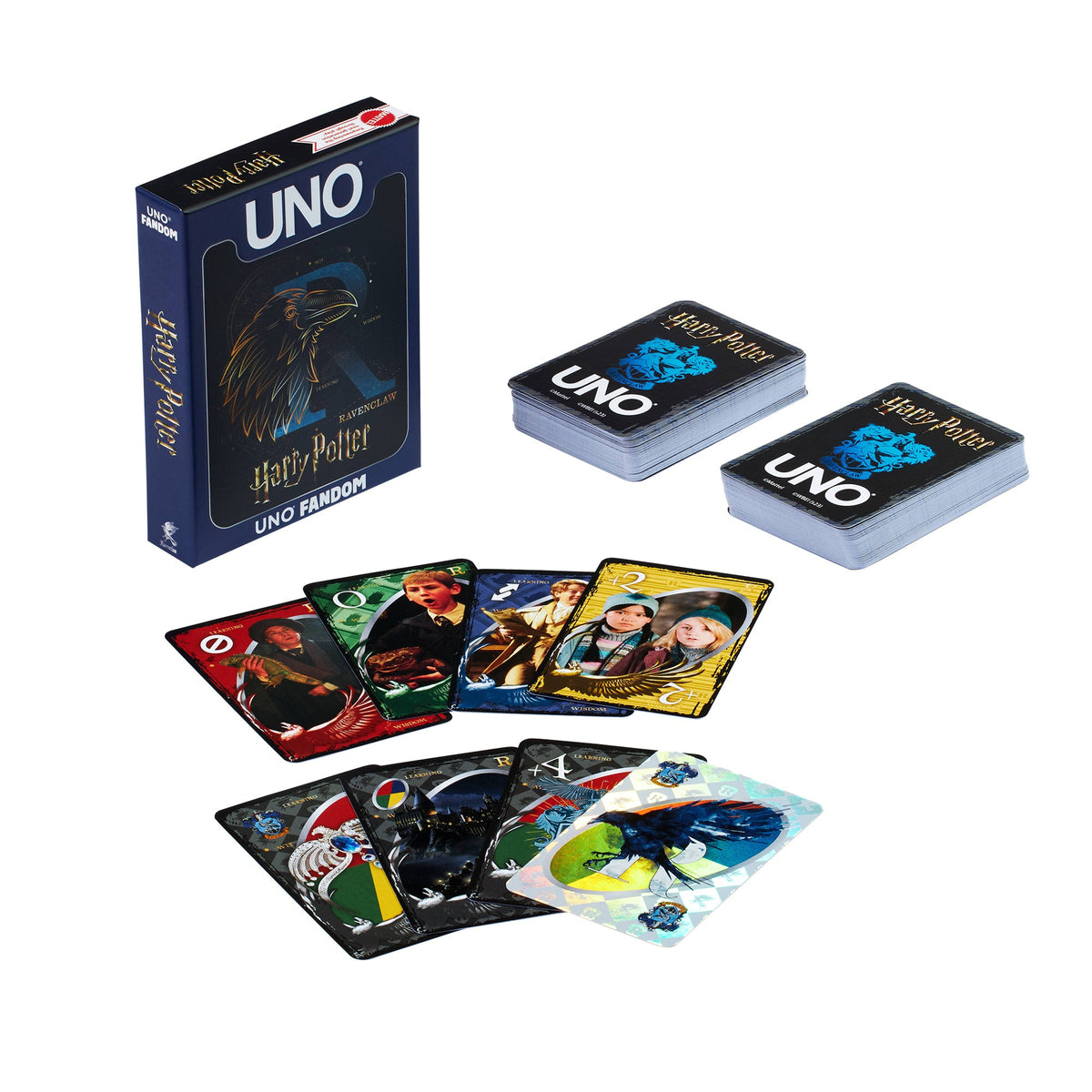 UNO Fandom Harry Potter Ravenclaw Game Deck