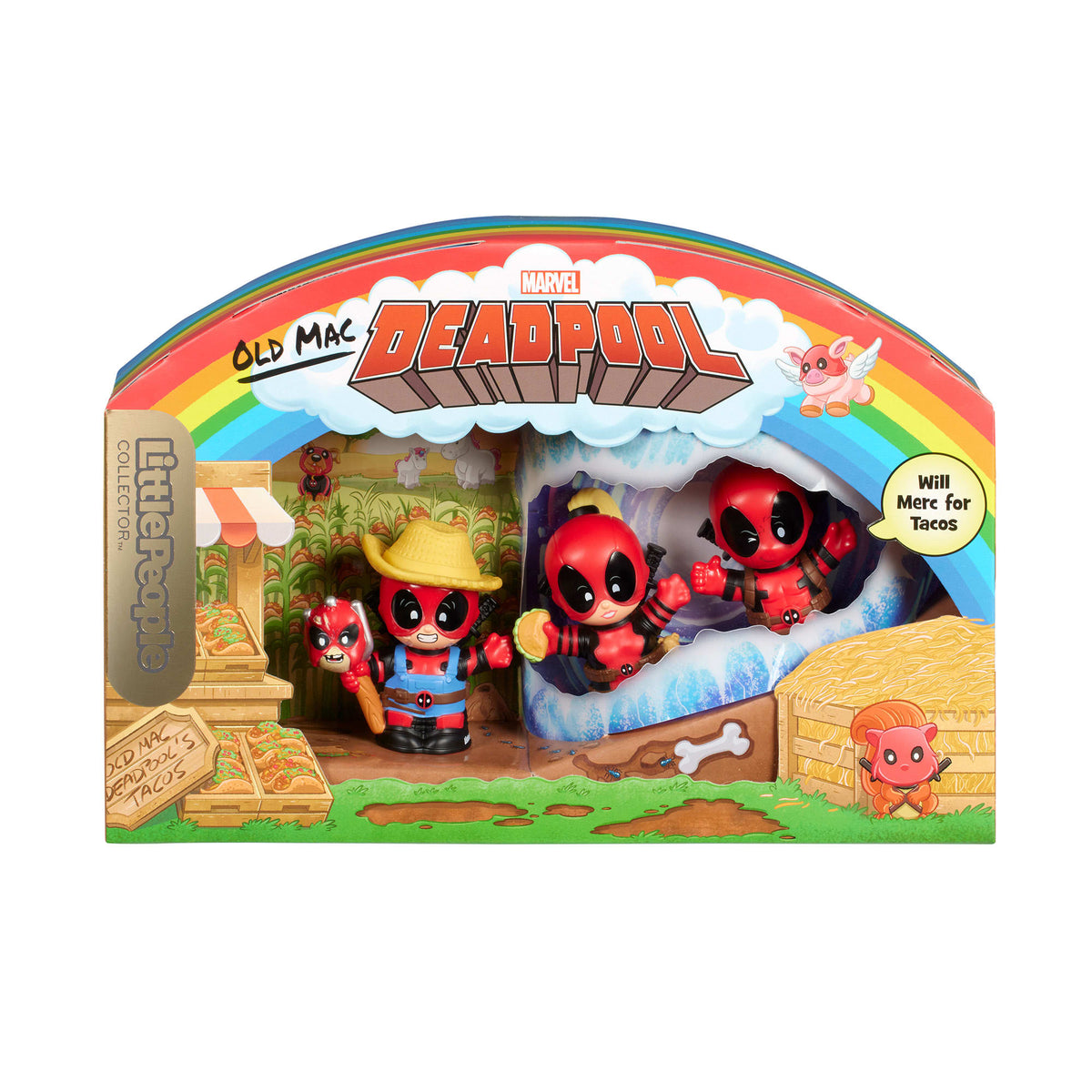 Little People Collector Deadpool Set