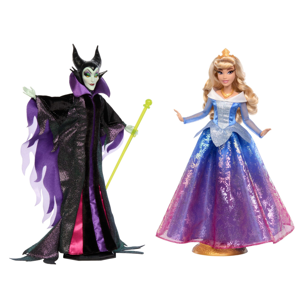 Disney Collector Maleficent & Aurora Fashion Dolls from Disney's Sleeping Beauty