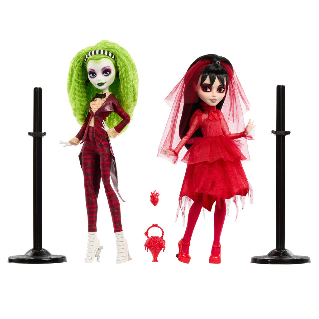 MONSTER HIGH SKULLECTOR Betelgeuse and Lydia Doll 2-Pack
